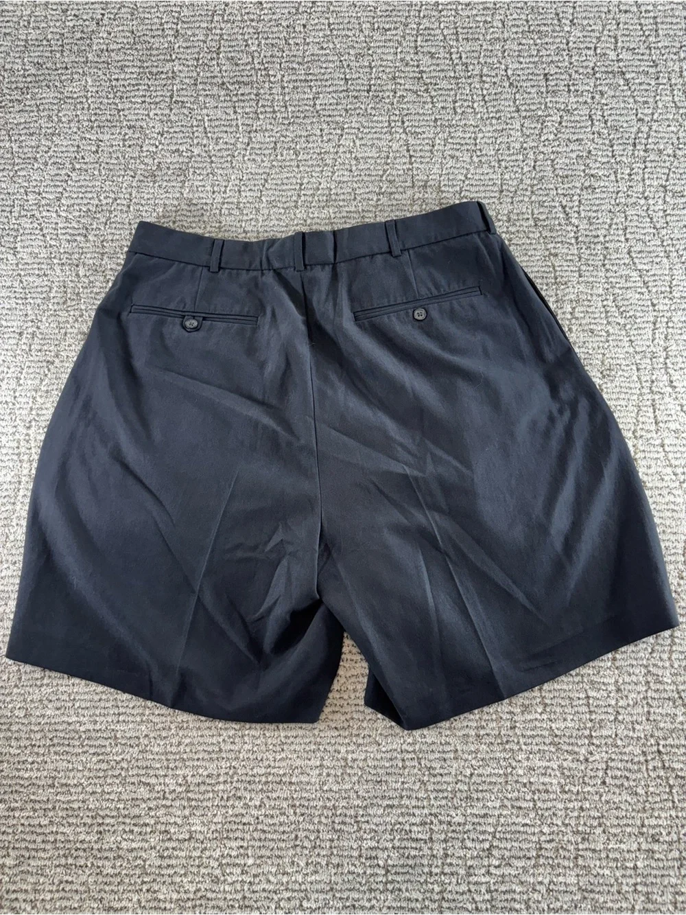 Polo Ralph Lauren Men’s Size‎ 36 Black Silk Blend Chino Shorts